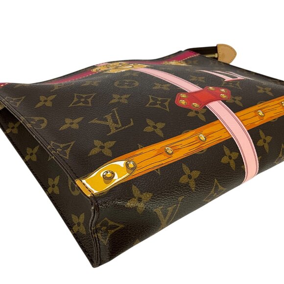 Louis Vuitton Monogram Summer Trunks Canvas Toiletry Pouch 26 - Picture 7 of 11